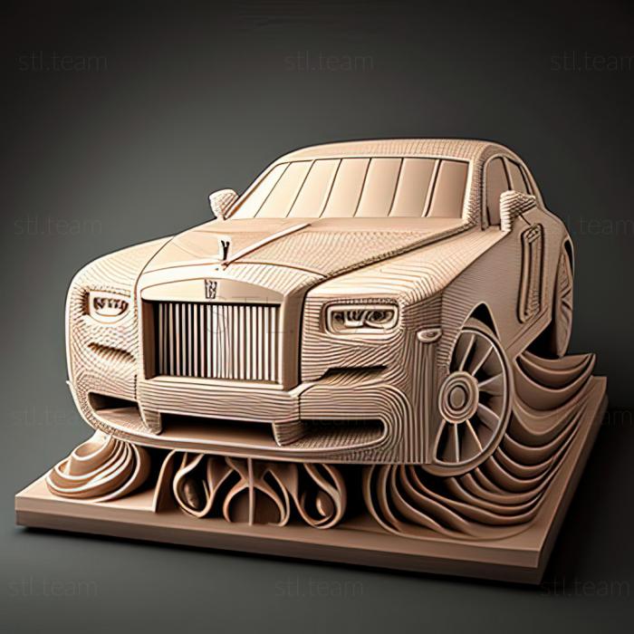3D model Rolls Royce Ghost (STL)